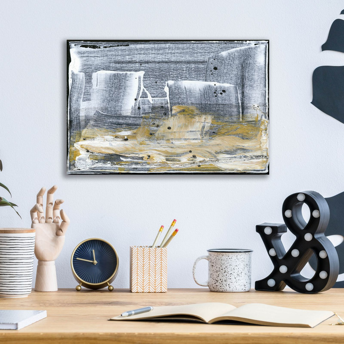 Solstice 2 by Alicia Ludwig - 16x12 acrylic wall art in a room