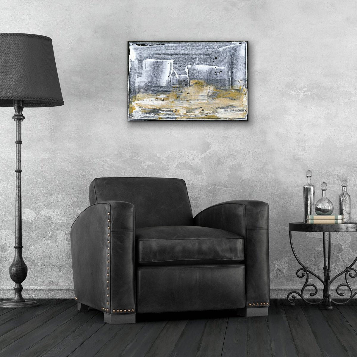 Solstice 2 by Alicia Ludwig - 24x16 acrylic wall art in a room