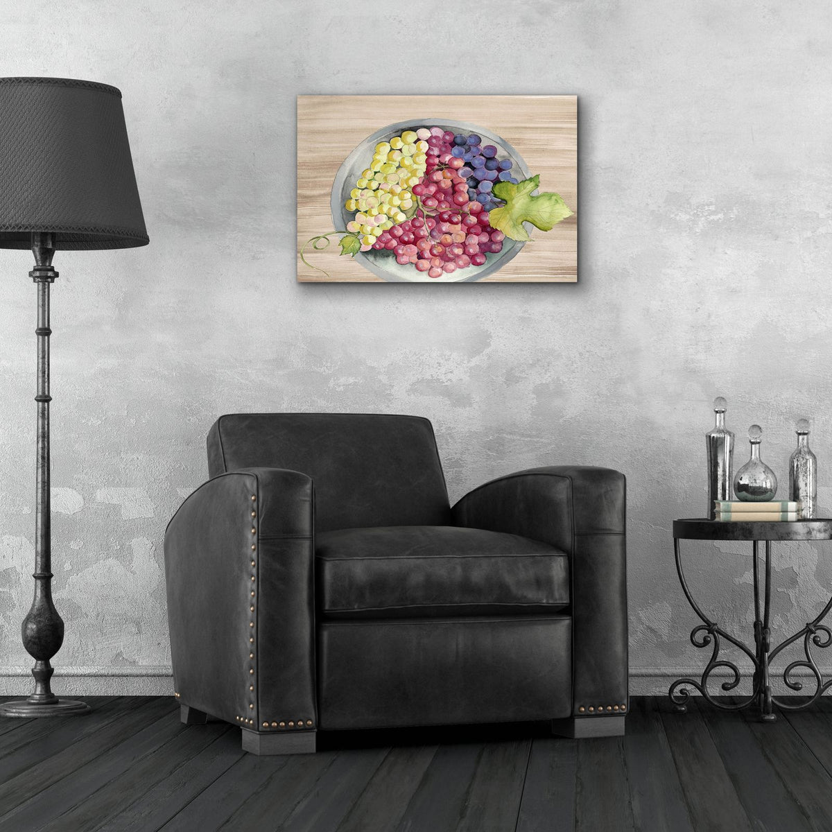 Bowls Of Fruit 2 by Alicia Ludwig - 24x16 acrylic wall art in a room