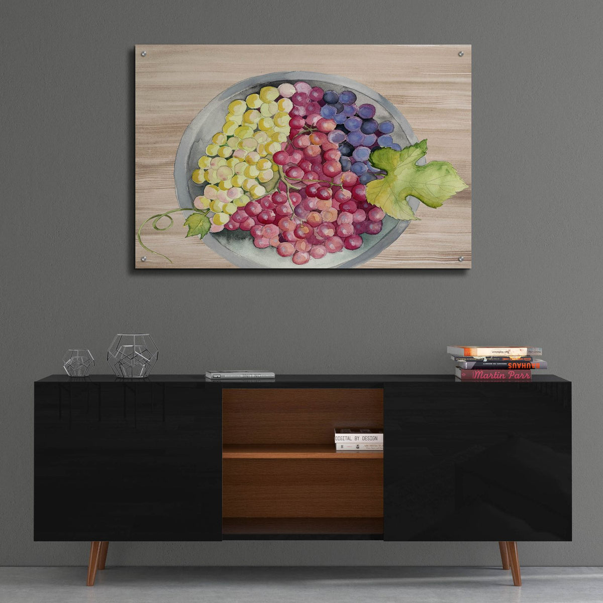 Bowls Of Fruit 2 by Alicia Ludwig - 36x24 acrylic wall art in a room