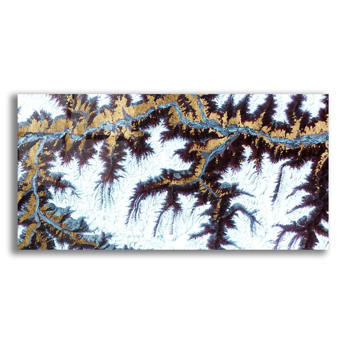 Himalayas 2 by Alicia Ludwig acrylic glass wall art