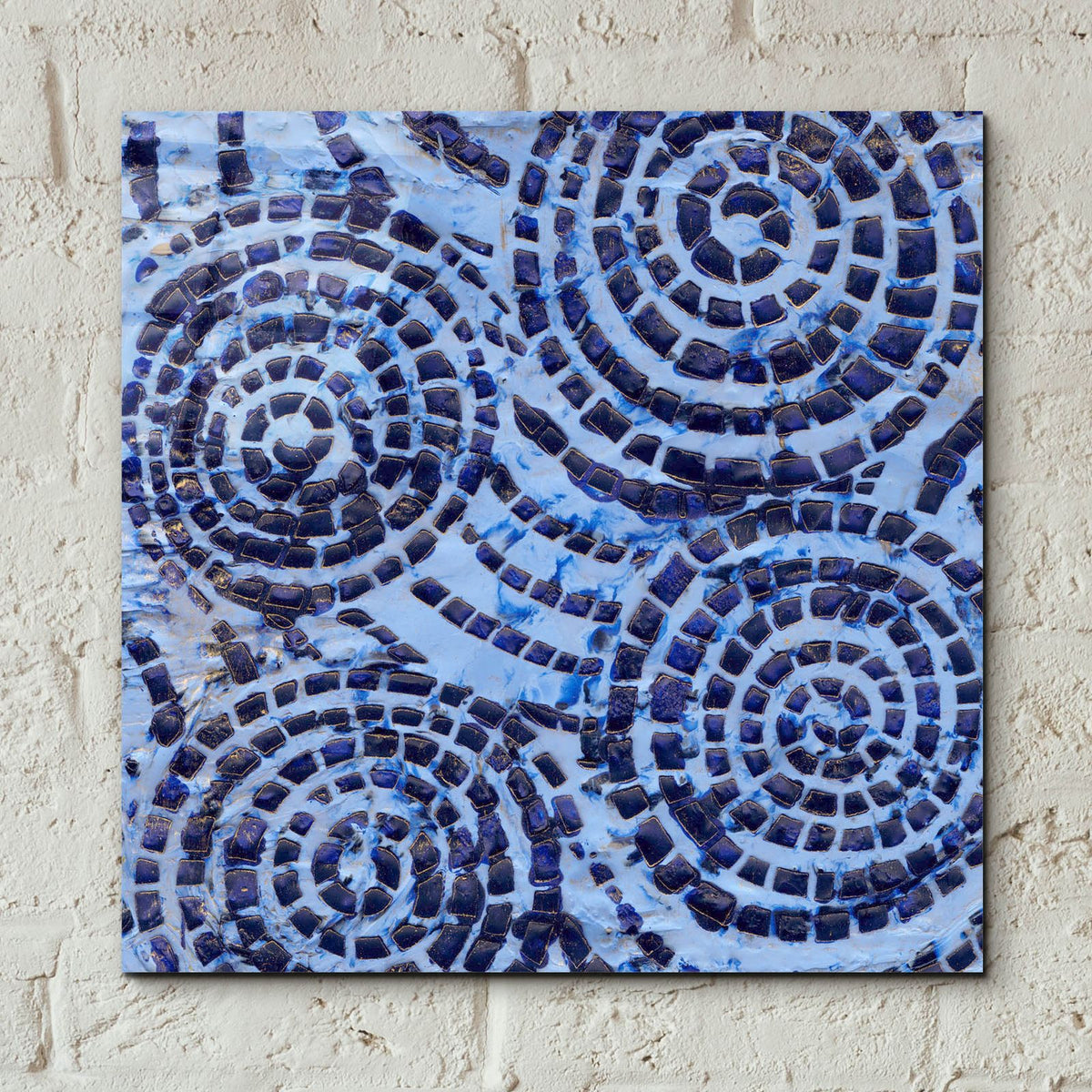 Tempest 1 by Alicia Ludwig - 12x12 acrylic wall art in a room