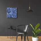 Tempest 1 by Alicia Ludwig - 24x24 acrylic wall art in a room