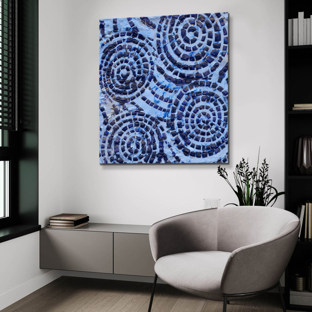 Tempest 1 by Alicia Ludwig - 36x36 acrylic wall art in a room