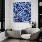 Tempest 1 by Alicia Ludwig - 36x36 acrylic wall art in a room