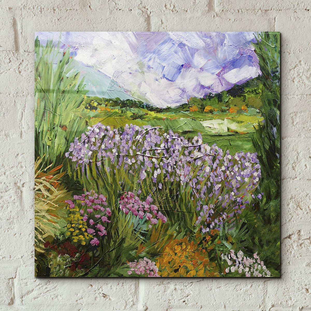 California Dreaming by Allan Friedlander - 12x12 acrylic wall art in a room