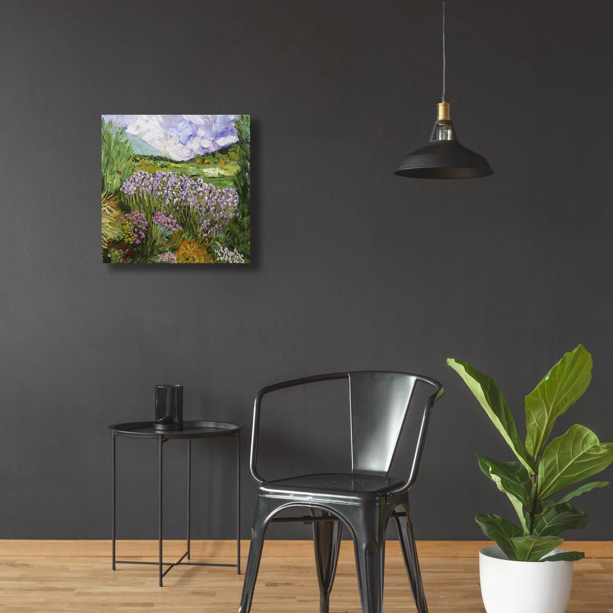 California Dreaming by Allan Friedlander - 24x24 acrylic wall art in a room