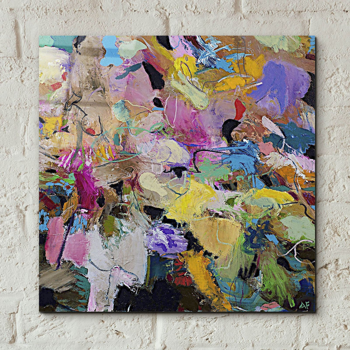 Capri by Allan Friedlander - 12x12 acrylic wall art in a room