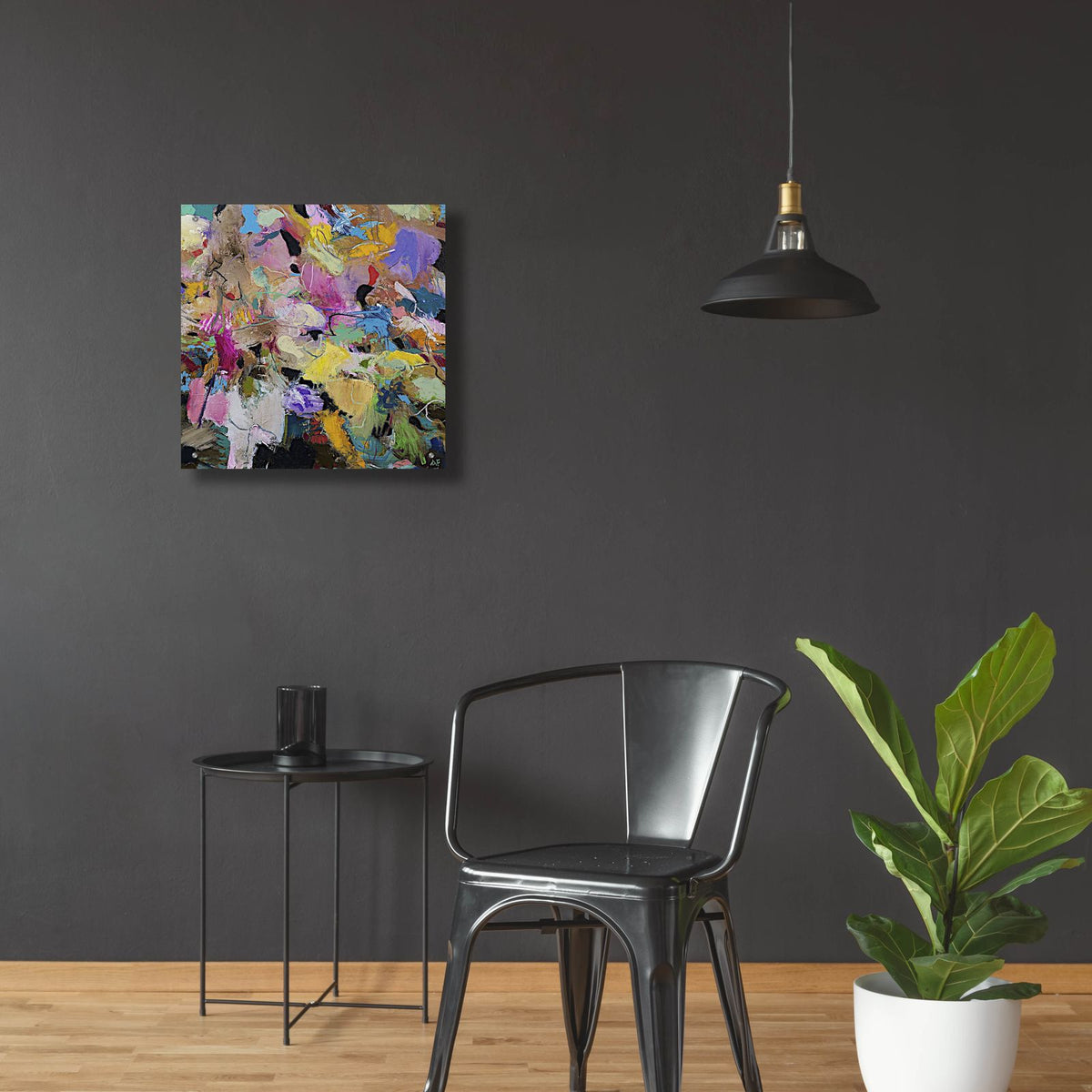 Capri by Allan Friedlander - 24x24 acrylic wall art in a room