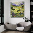 Cool Grass by Allan Friedlander - 36x36 acrylic wall art in a room