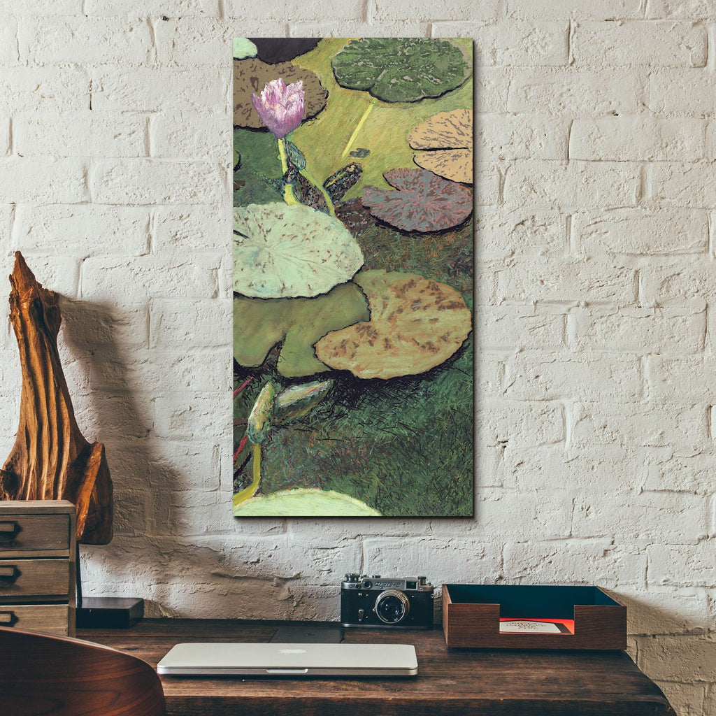 Emerald Pond by Allan Friedlander - 12x24 acrylic wall art in a room