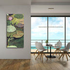 Emerald Pond by Allan Friedlander - 24x48 acrylic wall art in a room