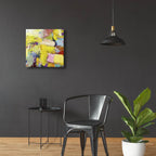 Pearly Gates by Allan Friedlander - 24x24 acrylic wall art in a room