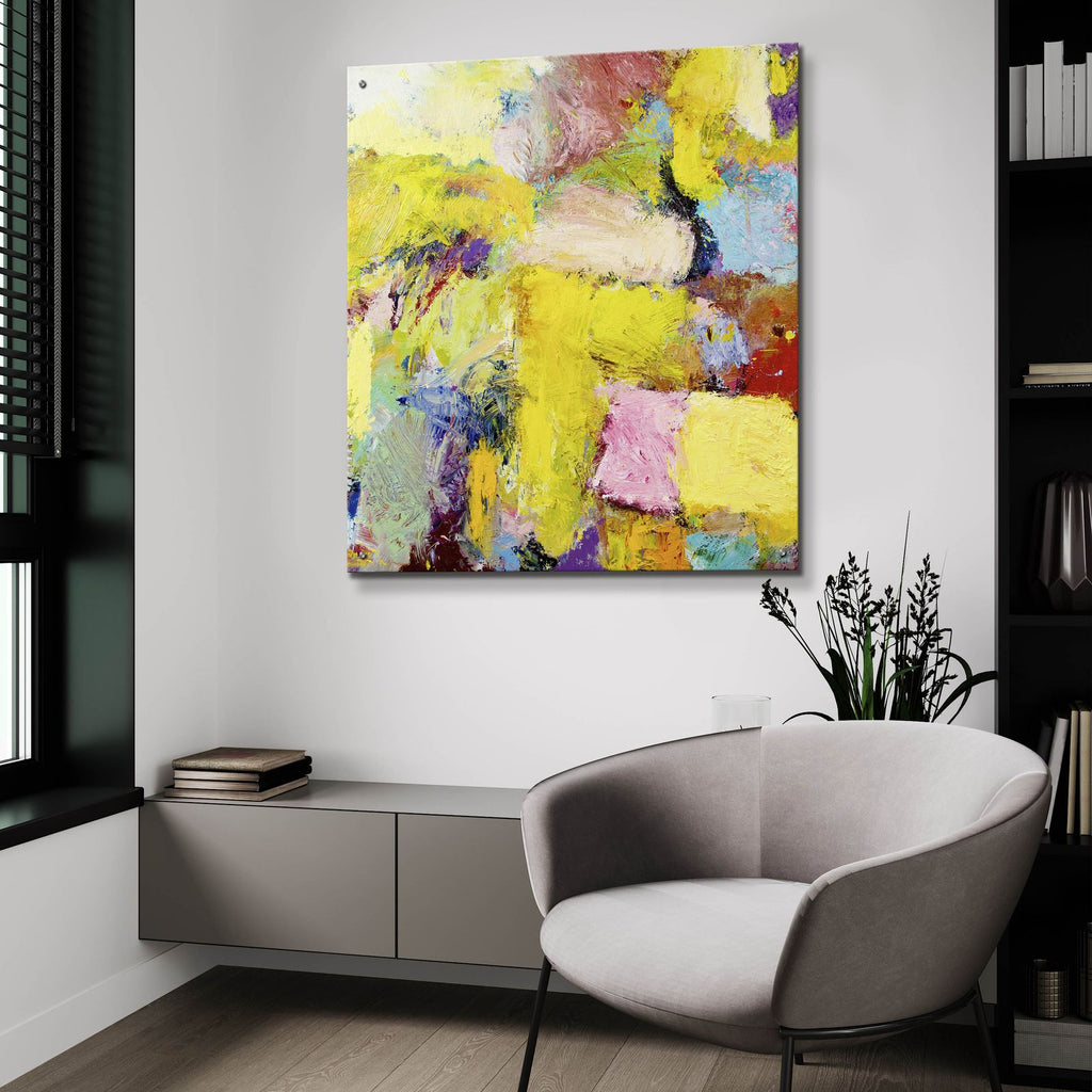 Pearly Gates by Allan Friedlander - 36x36 acrylic wall art in a room