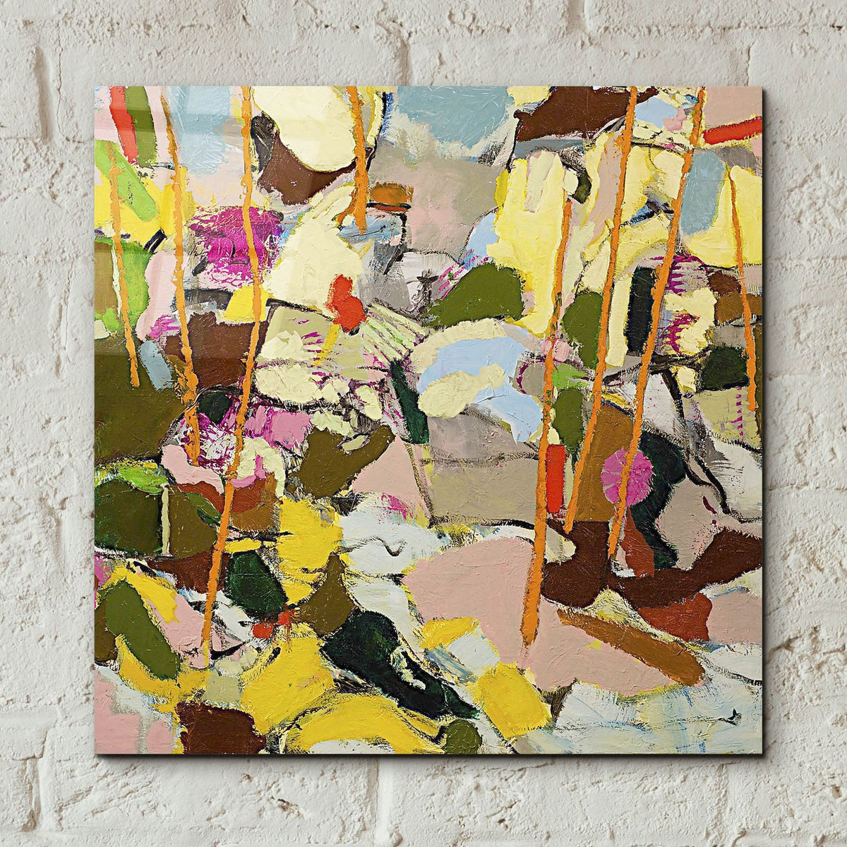 Piney Woods by Allan Friedlander - 12x12 acrylic wall art in a room