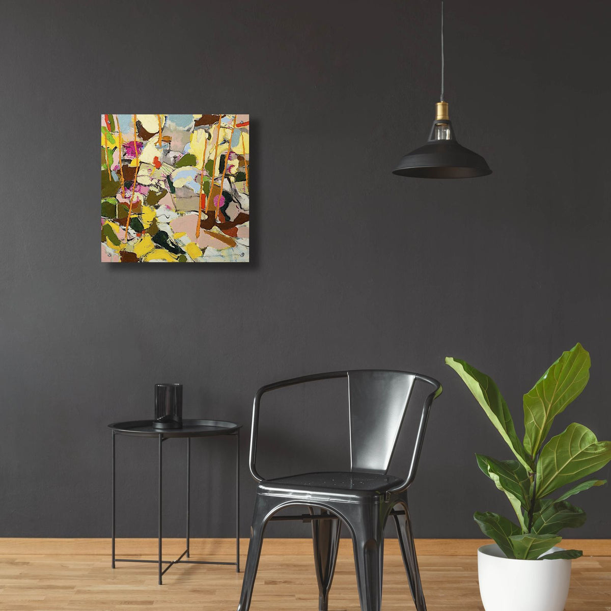Piney Woods by Allan Friedlander - 24x24 acrylic wall art in a room