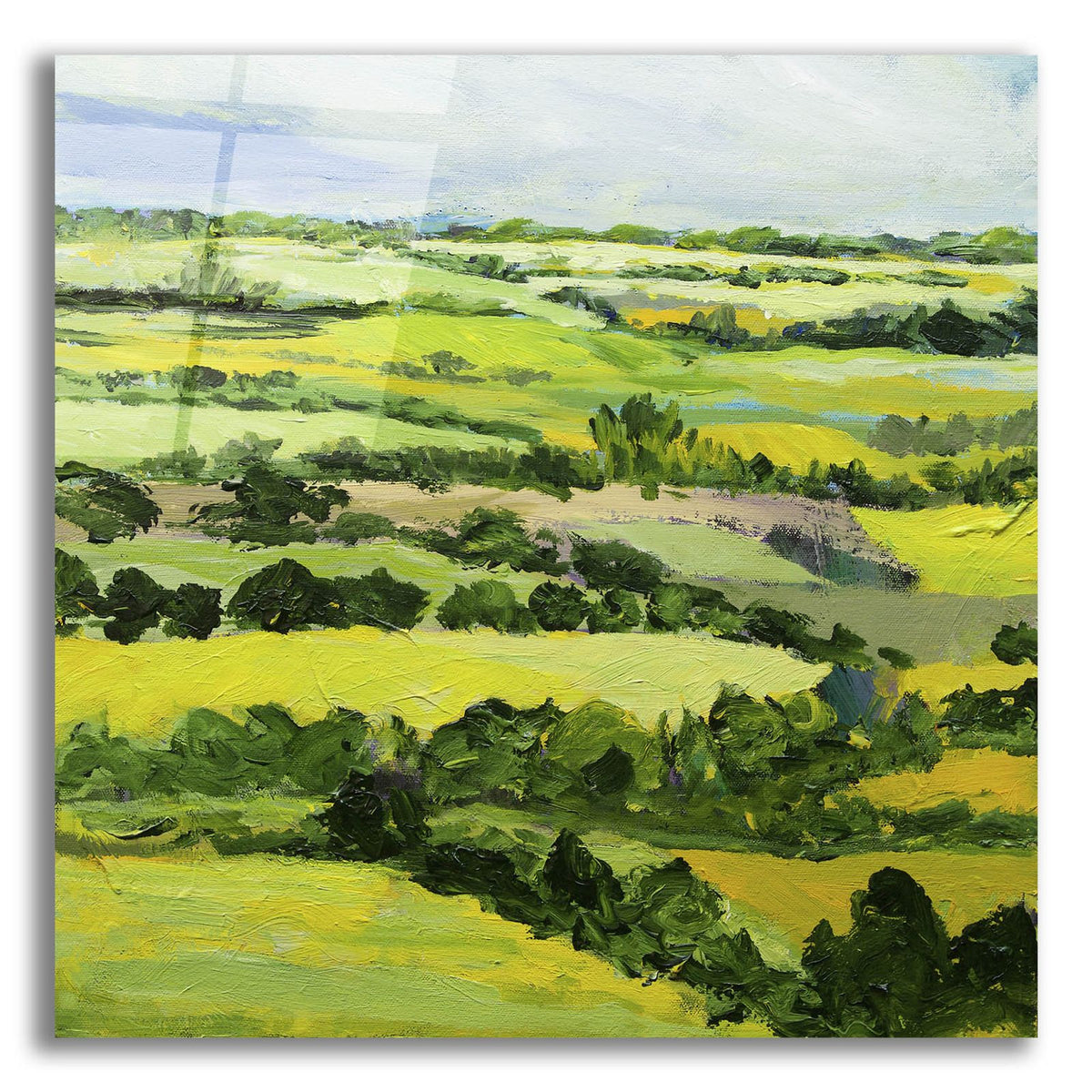 Brightwalton Green by Allan Friedlander acrylic glass wall art