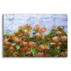 Red Ribbon Roses by Allan Friedlander acrylic glass wall art
