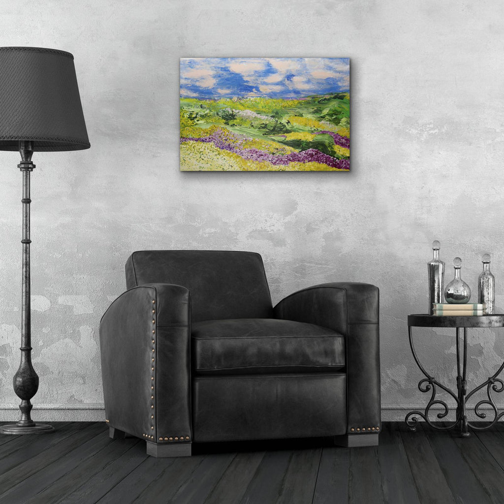French Valley by Allan Friedlander - 24x16 acrylic wall art in a room
