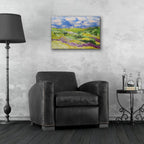 French Valley by Allan Friedlander - 24x16 acrylic wall art in a room