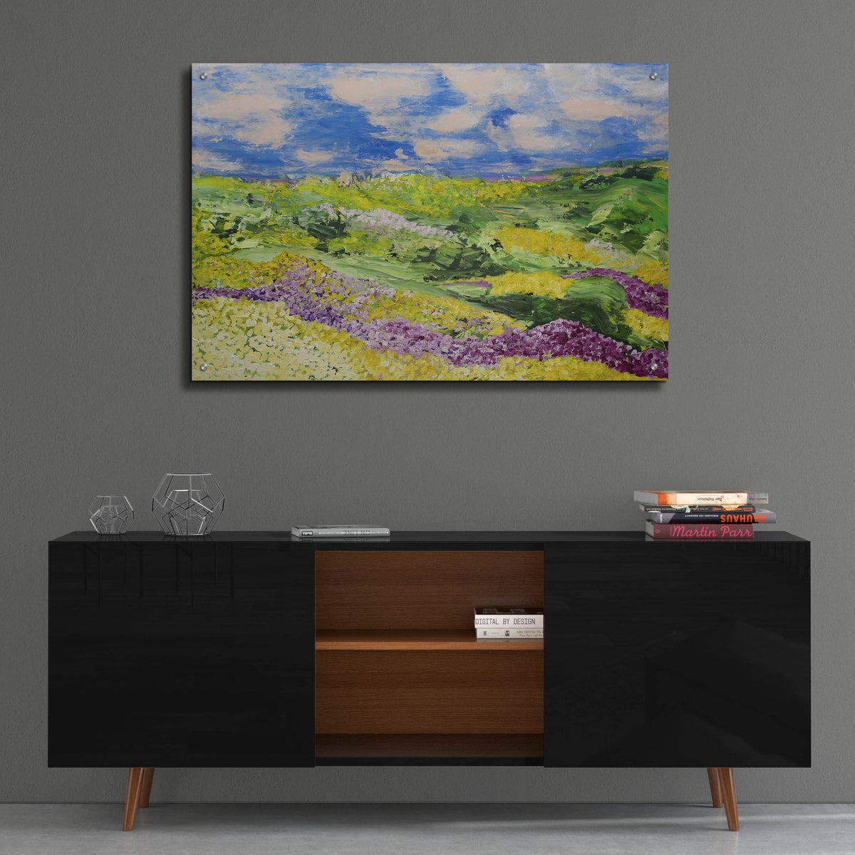 French Valley by Allan Friedlander - 36x24 acrylic wall art in a room