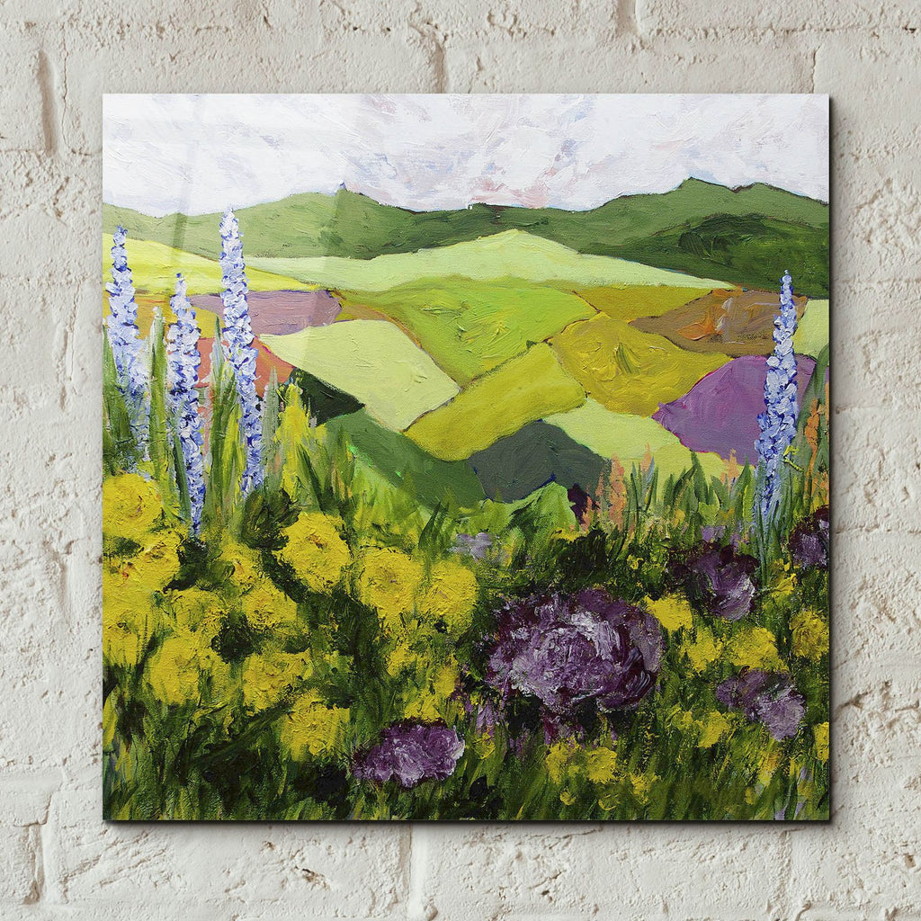 A Good Country by Allan Friedlander - 12x12 acrylic wall art in a room