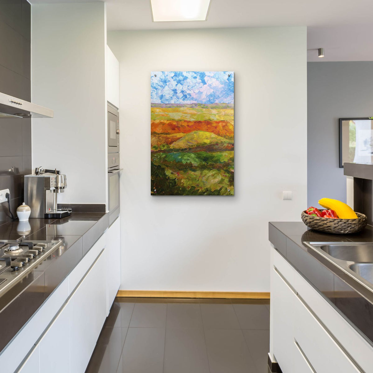 Canyon Ridge 1 by Allan Friedlander - 24x36 acrylic wall art in a room