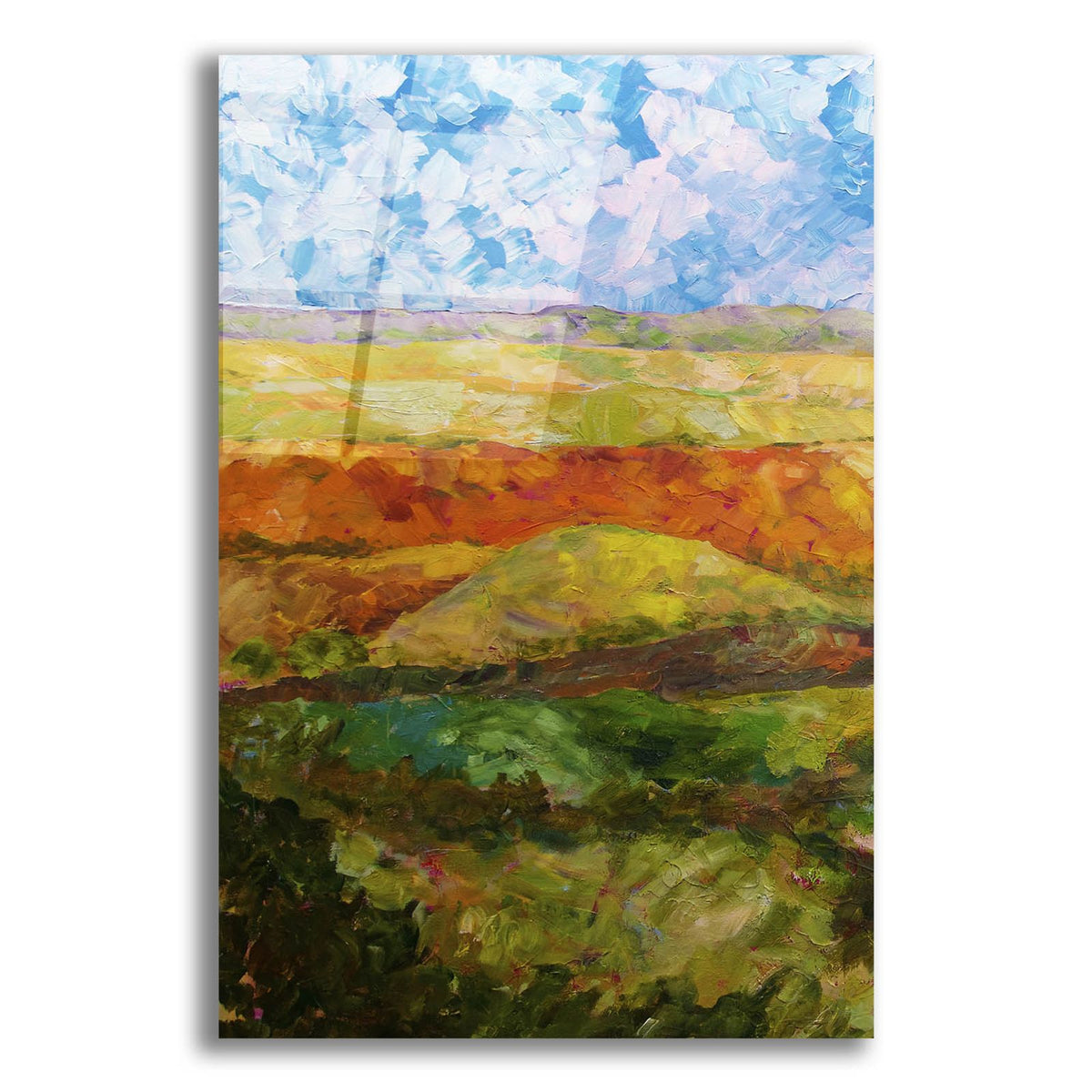 Canyon Ridge 1 by Allan Friedlander acrylic glass wall art