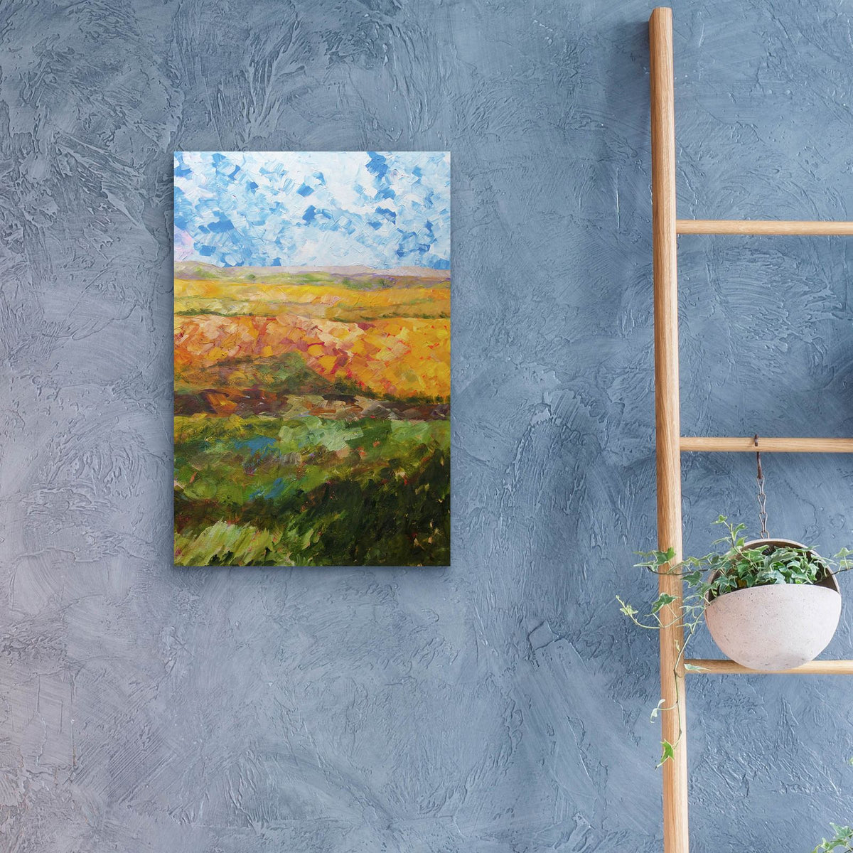 Canyon Ridge 2 by Allan Friedlander - 16x24 acrylic wall art in a room