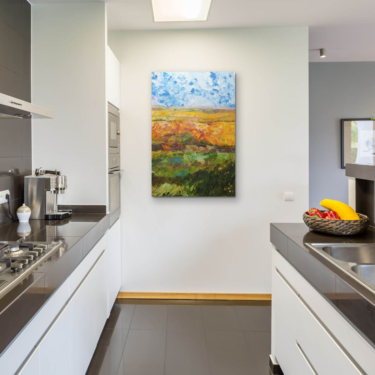 Canyon Ridge 2 by Allan Friedlander - 24x36 acrylic wall art in a room