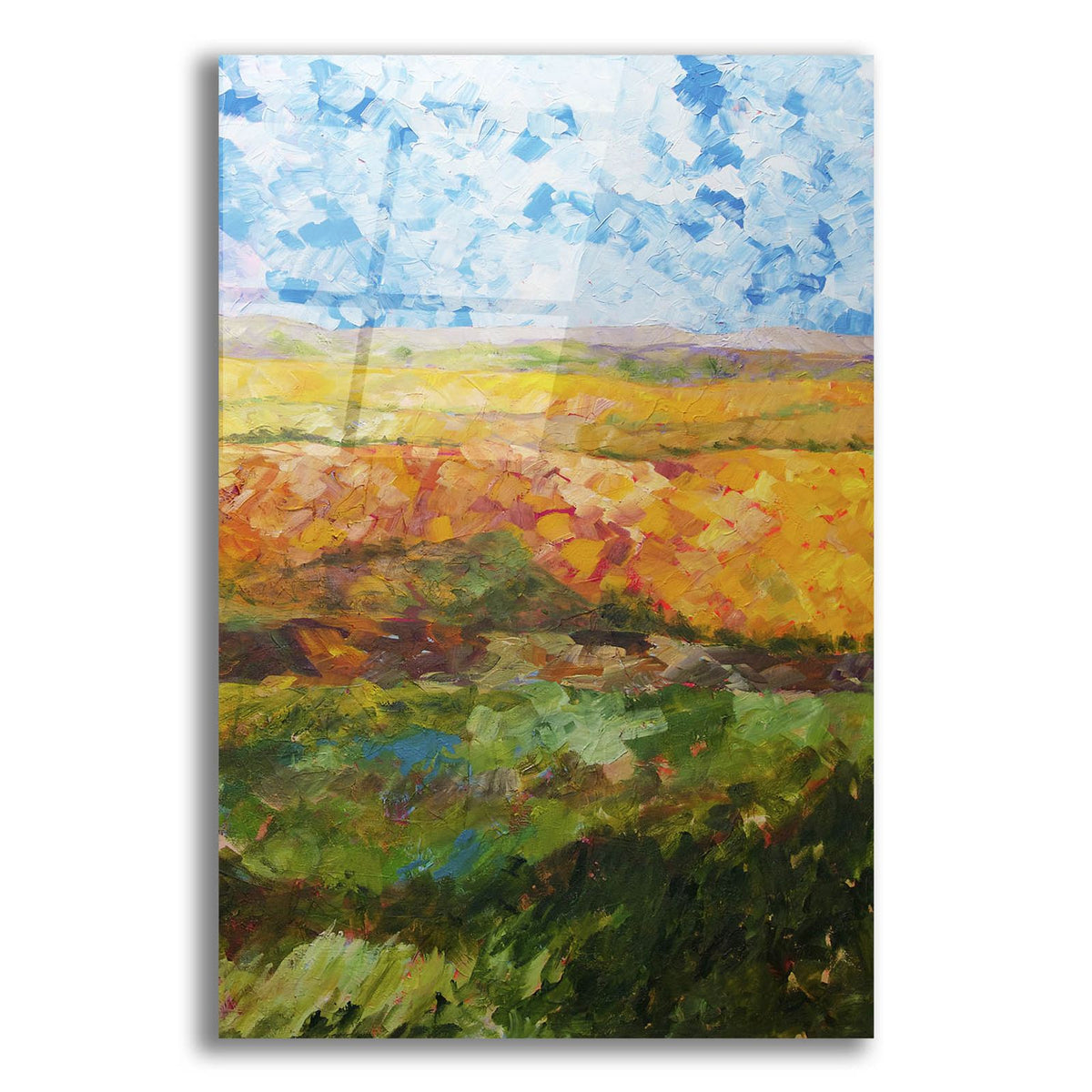 Canyon Ridge 2 by Allan Friedlander acrylic glass wall art