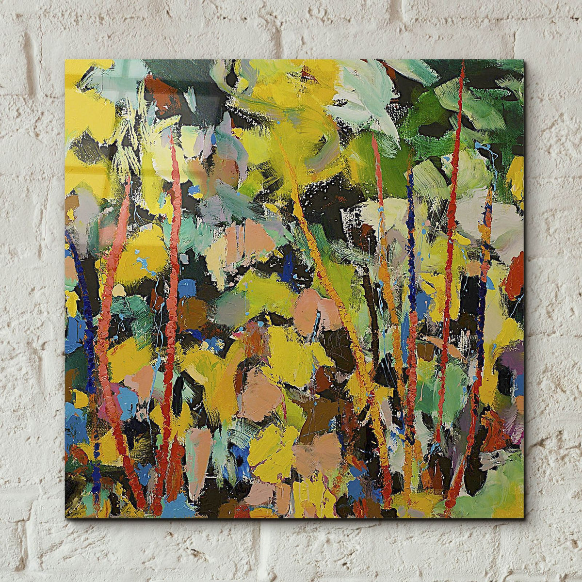 Airglow by Allan Friedlander - 12x12 acrylic wall art in a room