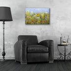 Dandelion Dust by Allan Friedlander - 24x16 acrylic wall art in a room