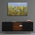 Dandelion Dust by Allan Friedlander - 36x24 acrylic wall art in a room