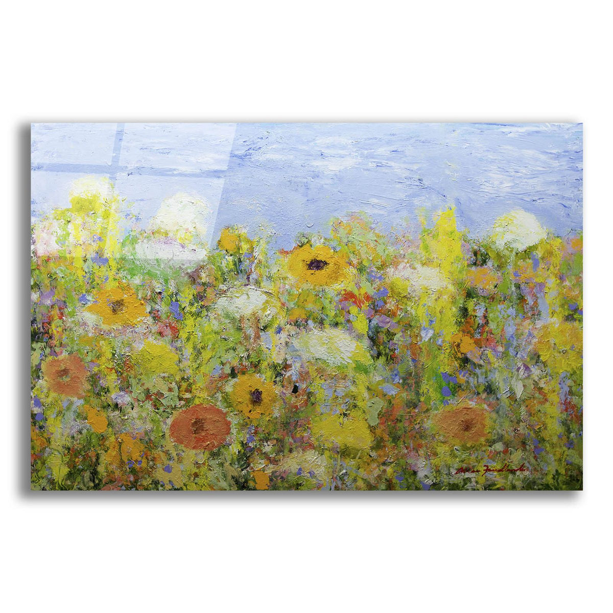 Dandelion Dust by Allan Friedlander acrylic glass wall art