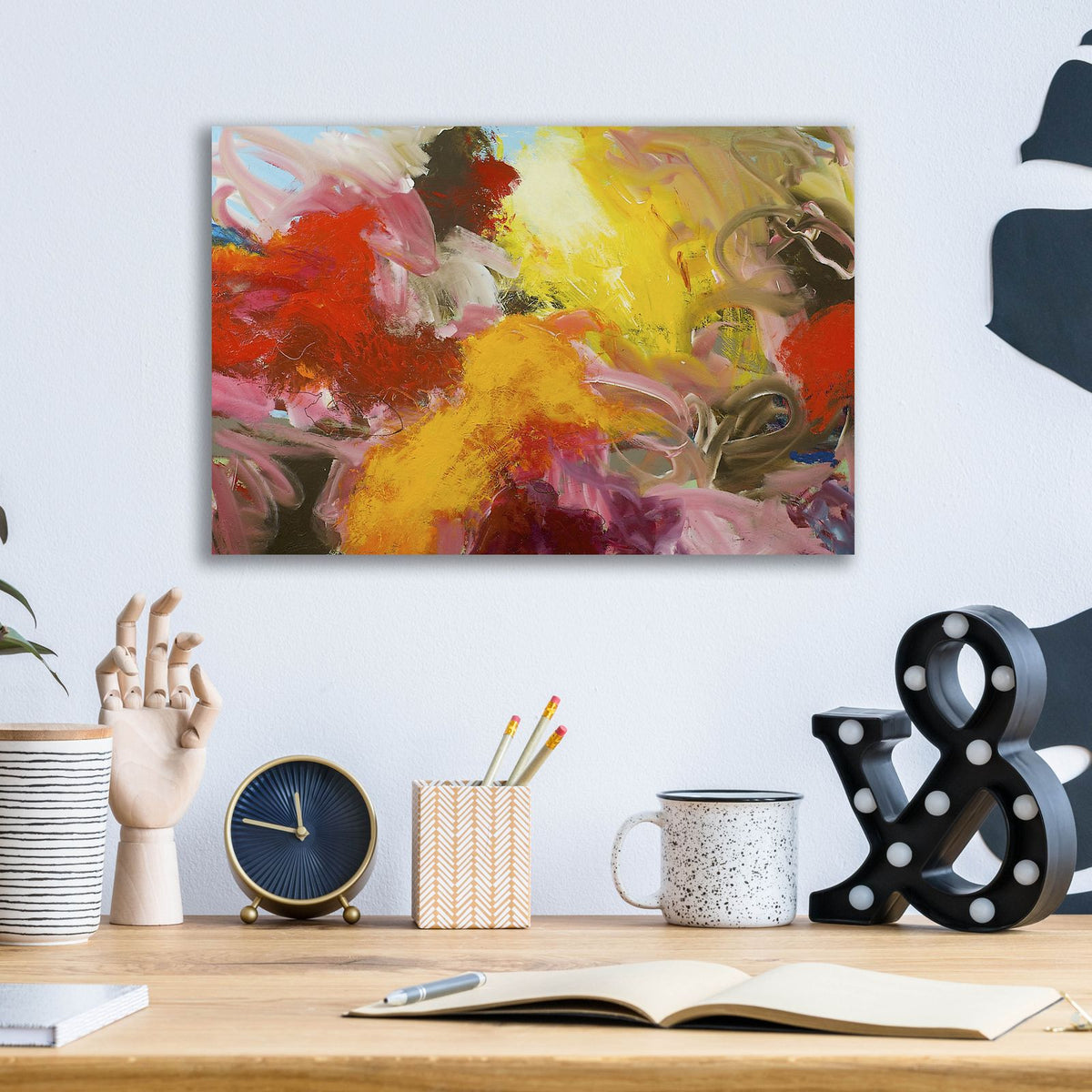 Morning Burst by Allan Friedlander - 16x12 acrylic wall art in a room
