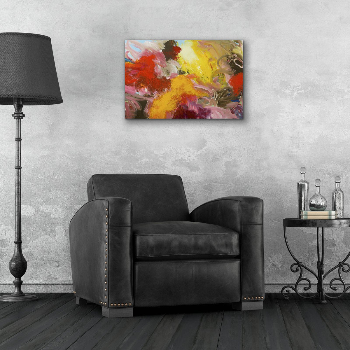 Morning Burst by Allan Friedlander - 24x16 acrylic wall art in a room