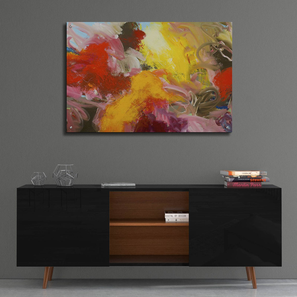 Morning Burst by Allan Friedlander - 36x24 acrylic wall art in a room
