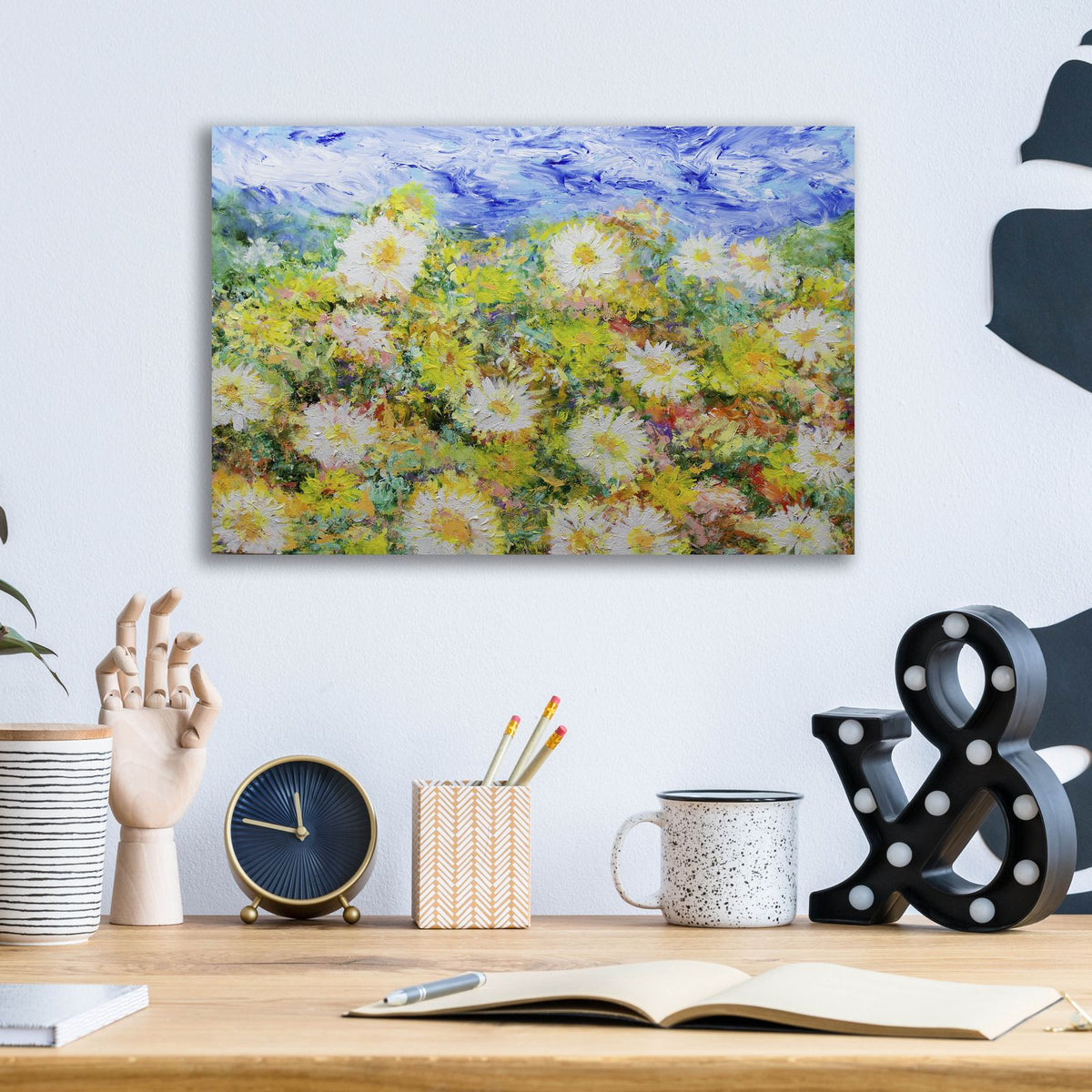 Oh Happy Days by Allan Friedlander - 16x12 acrylic wall art in a room