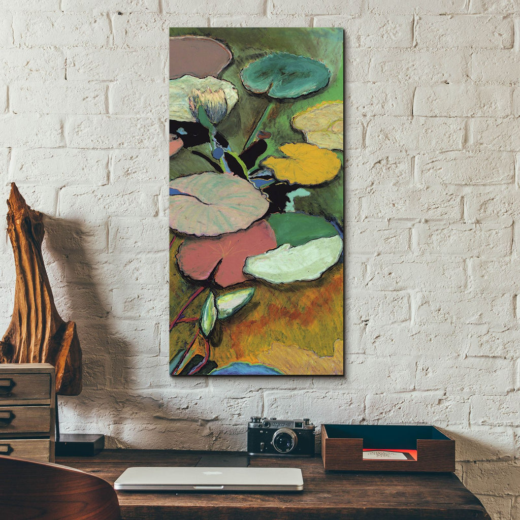 Windchime Spring by Allan Friedlander - 12x24 acrylic wall art in a room