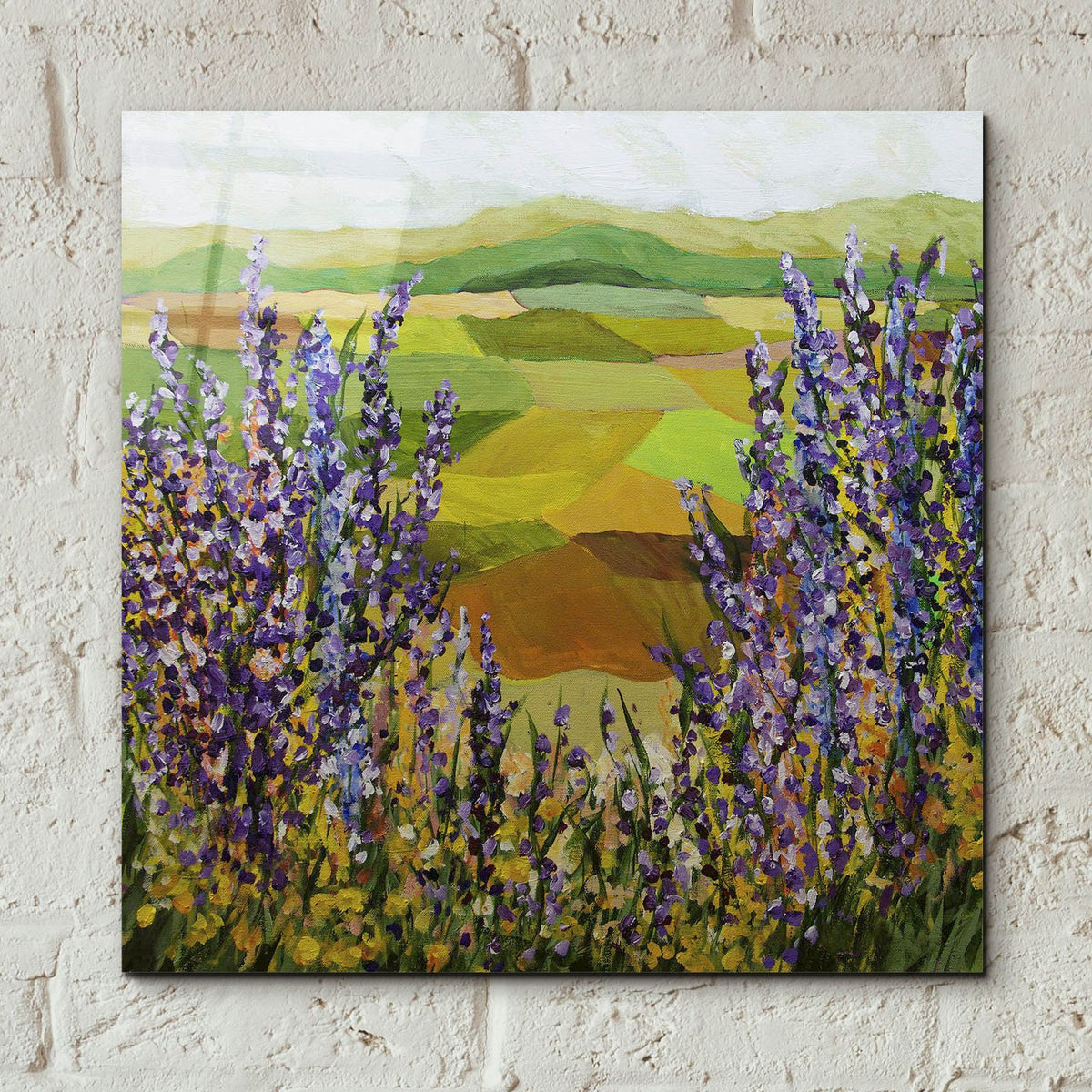 May We Never Forget by Allan Friedlander - 12x12 acrylic wall art in a room