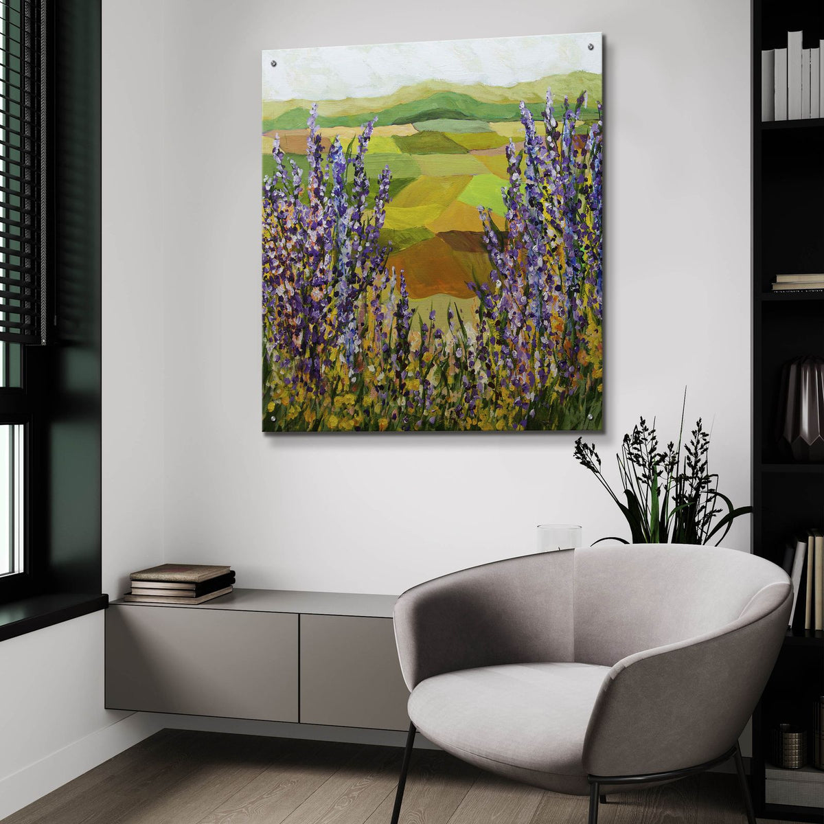 May We Never Forget by Allan Friedlander - 36x36 acrylic wall art in a room