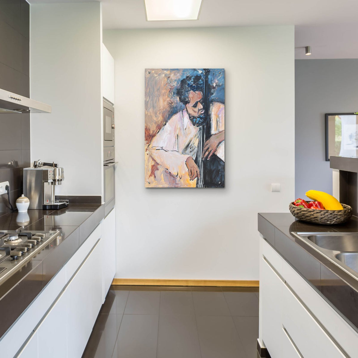 Listen To The Music 1 by Allayn Stevens - 24x36 acrylic wall art in a room