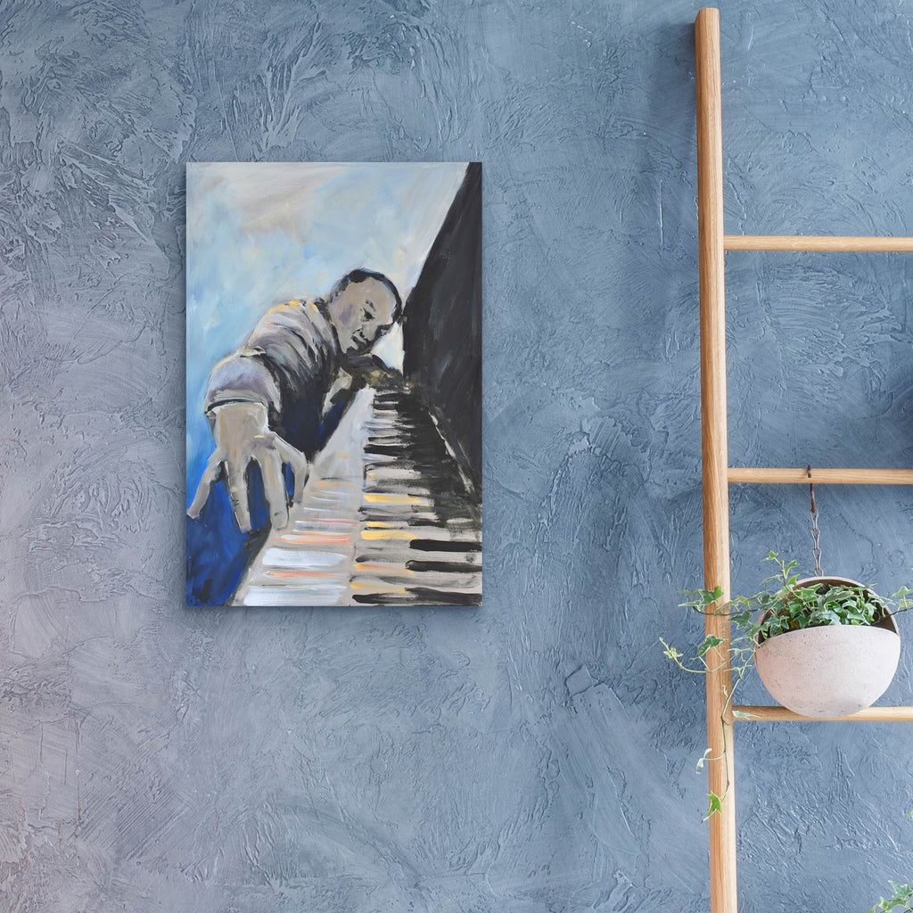 Listen To The Music 2 by Allayn Stevens - 16x24 acrylic wall art in a room