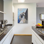 Listen To The Music 2 by Allayn Stevens - 24x36 acrylic wall art in a room