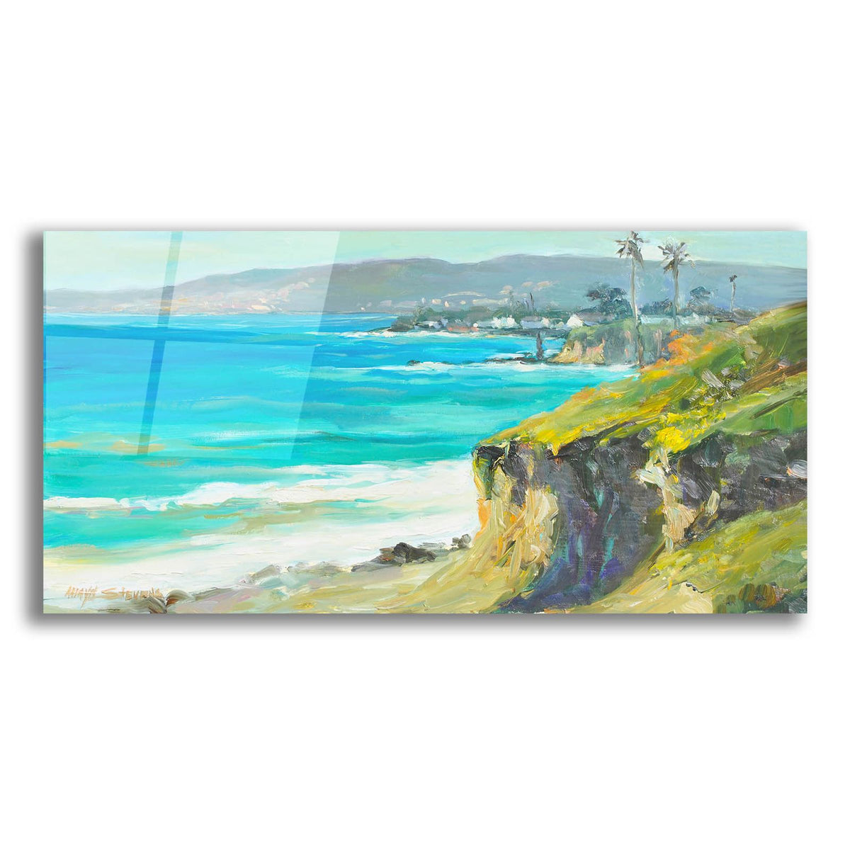 Coast Cliffs by Allayn Stevens acrylic glass wall art