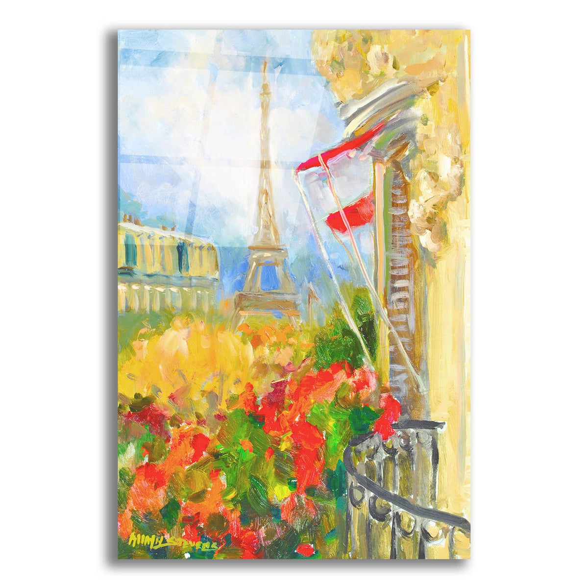 Tower Balcony by Allayn Stevens acrylic glass wall art