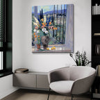 Tuscany Hillside 1 by Allayn Stevens - 36x36 acrylic wall art in a room