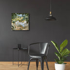 Tuscany Terrace 1 by Allayn Stevens - 24x24 acrylic wall art in a room