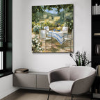 Tuscany Terrace 1 by Allayn Stevens - 36x36 acrylic wall art in a room